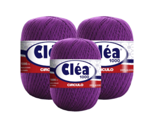LINHA CLEA 1000 CIRCULO - KIT COM 3 NOVELOS
