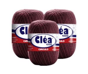 LINHA CLEA 1000 CIRCULO - KIT COM 3 NOVELOS