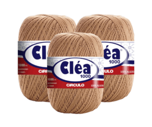LINHA CLEA 1000 CIRCULO - KIT COM 3 NOVELOS