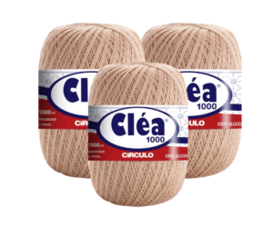 LINHA CLEA 1000 CIRCULO - KIT COM 3 NOVELOS