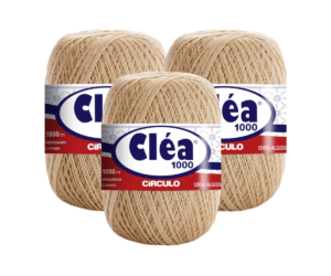 LINHA CLEA 1000 CIRCULO - KIT COM 3 NOVELOS