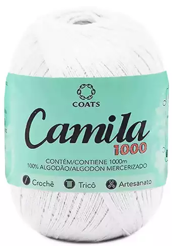 CAMILA 1000 4430 LINHA CROCHE CAMILA 1000 4430 LINHA CROCHE