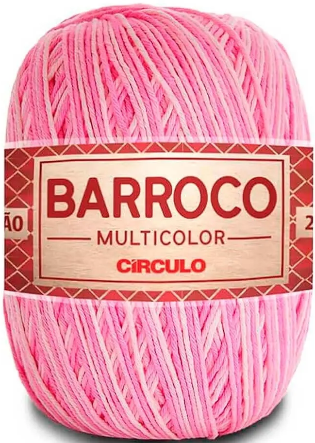 BARBANTE BARROCO MULTICOLOR PREMIUM 6 400G BARBANTE BARROCO MULTICOLOR PREMIUM 6 400G