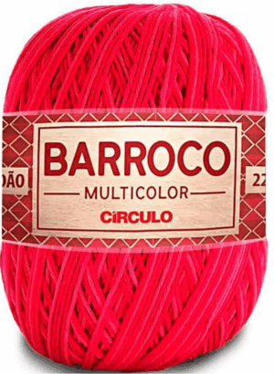 BARBANTE BARROCO MULTICOLOR PREMIUM 6 400G