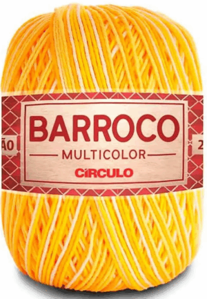 BARBANTE BARROCO MULTICOLOR PREMIUM 6 400G
