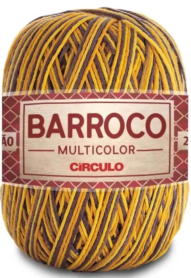 BARBANTE BARROCO MULTICOLOR PREMIUM 6 400G BARBANTE BARROCO MULTICOLOR PREMIUM 6 400G