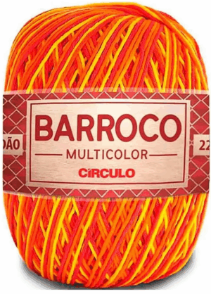 BARBANTE BARROCO MULTICOLOR PREMIUM 6 400G