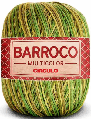 BARBANTE BARROCO MULTICOLOR PREMIUM 6 400G