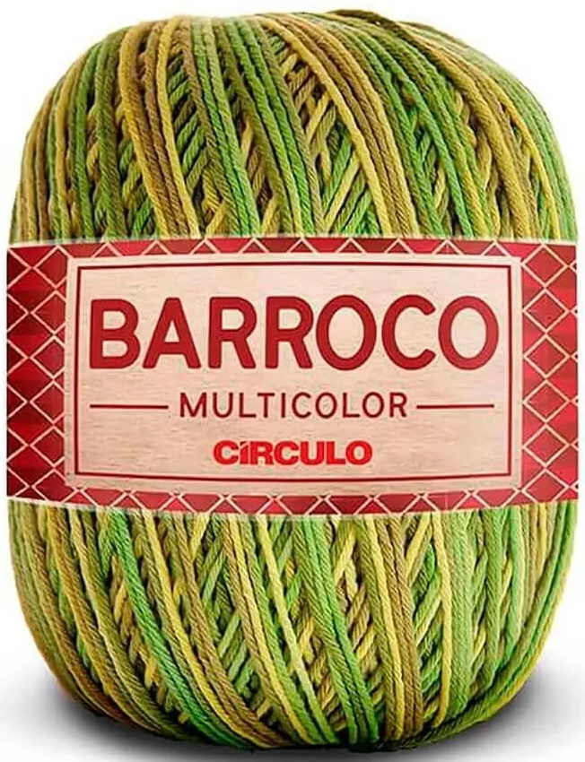 BARBANTE BARROCO MULTICOLOR PREMIUM 6 400G BARBANTE BARROCO MULTICOLOR PREMIUM 6 400G