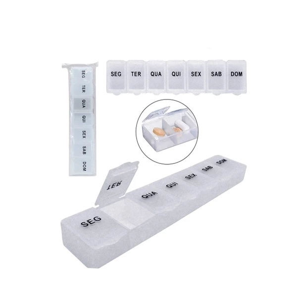 PORTA COMPRIMIDO PARA 7 DIAS PORTA COMPRIMIDO PARA 7 DIAS