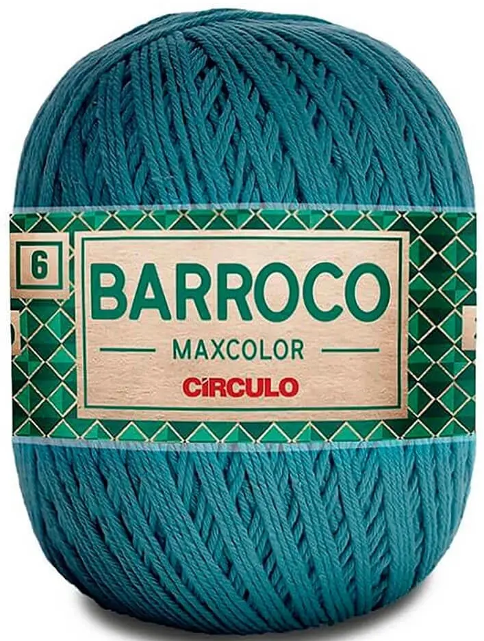 BARBANTE BARROCO MAXCOLOR N6 CIRCULO 400G BARBANTE BARROCO MAXCOLOR N6 CIRCULO 400G