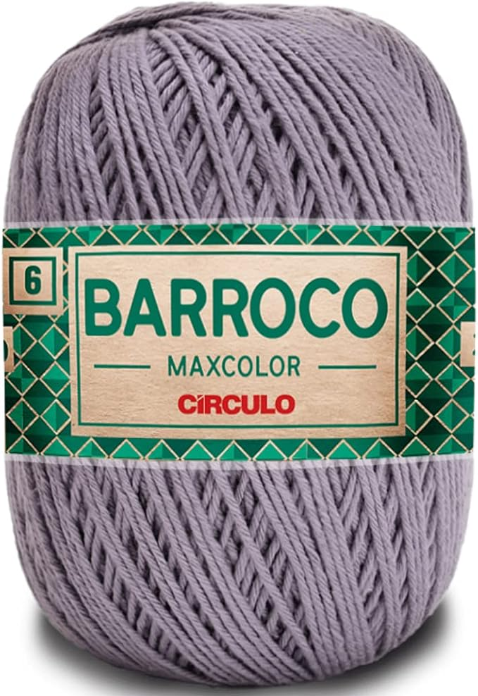 BARBANTE BARROCO MAXCOLOR N6 CIRCULO 400G BARBANTE BARROCO MAXCOLOR N6 CIRCULO 400G