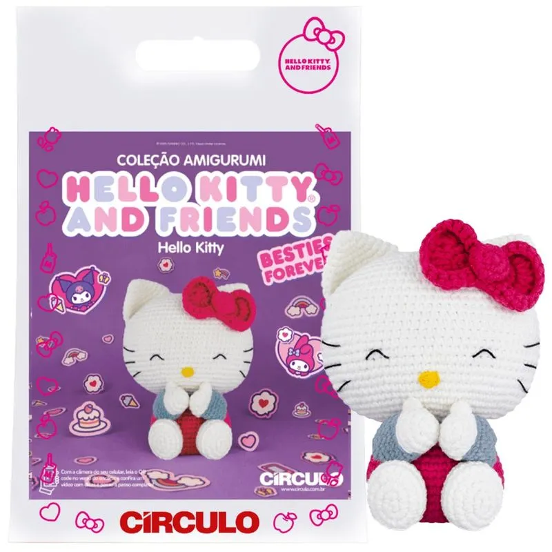 KIT AMIGURUMI HELLO KITTY CIRCULO KIT AMIGURUMI HELLO KITTY CIRCULO