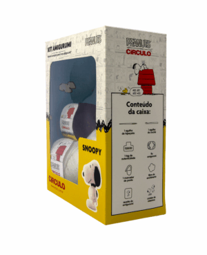 KIT AMIGURUMI COLEÇÃO PEANUTS CIRCULO