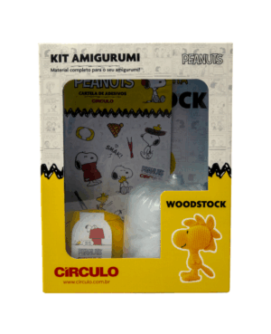 KIT AMIGURUMI COLEÇÃO PEANUTS CIRCULO