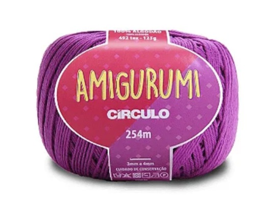 LINHA AMIGURUMI CIRCULO LINHA AMIGURUMI CIRCULO
