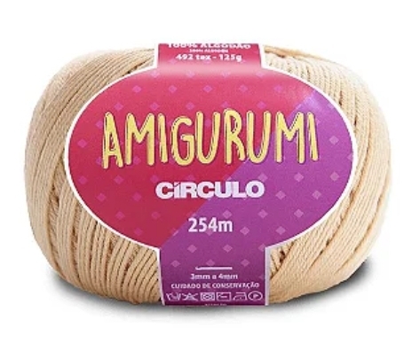 LINHA AMIGURUMI CIRCULO LINHA AMIGURUMI CIRCULO