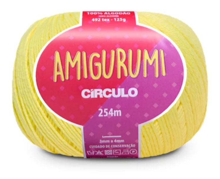 LINHA AMIGURUMI CIRCULO LINHA AMIGURUMI CIRCULO