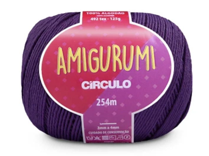 LINHA AMIGURUMI CIRCULO LINHA AMIGURUMI CIRCULO