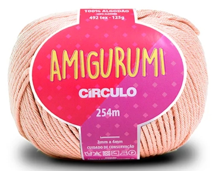 LINHA AMIGURUMI CIRCULO LINHA AMIGURUMI CIRCULO