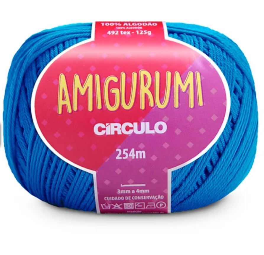 LINHA AMIGURUMI CIRCULO LINHA AMIGURUMI CIRCULO