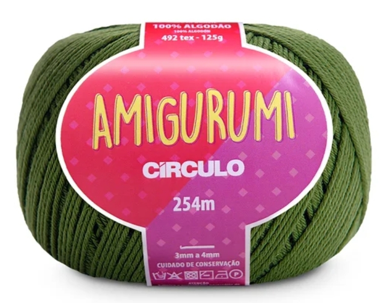 LINHA AMIGURUMI CIRCULO LINHA AMIGURUMI CIRCULO