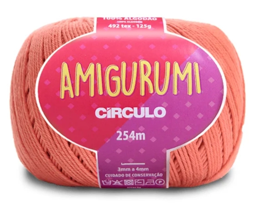 LINHA AMIGURUMI CIRCULO LINHA AMIGURUMI CIRCULO