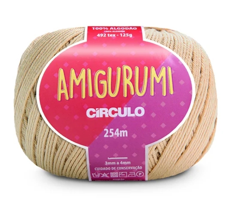 LINHA AMIGURUMI CIRCULO LINHA AMIGURUMI CIRCULO