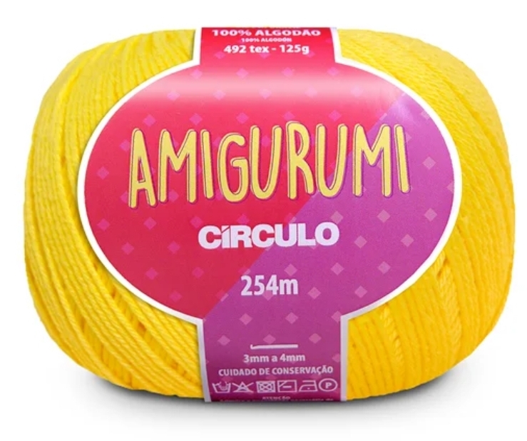 LINHA AMIGURUMI CIRCULO LINHA AMIGURUMI CIRCULO