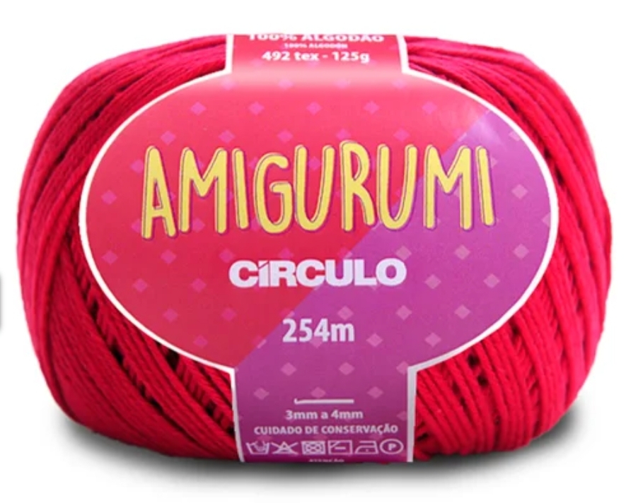 LINHA AMIGURUMI CIRCULO LINHA AMIGURUMI CIRCULO