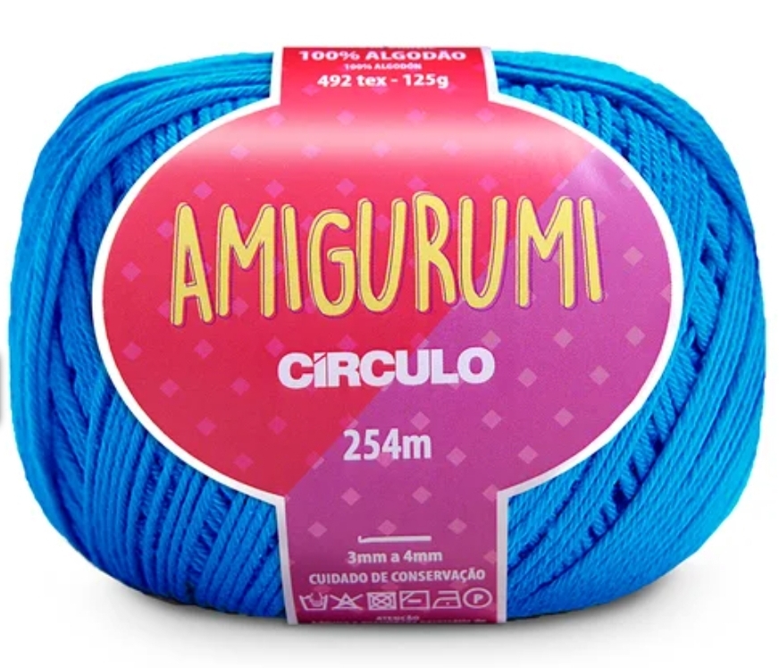 LINHA AMIGURUMI CIRCULO LINHA AMIGURUMI CIRCULO