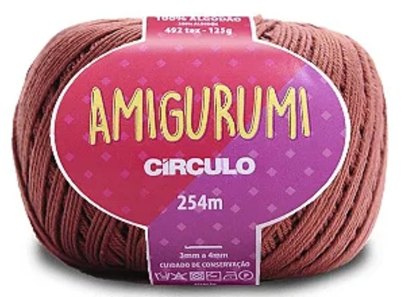 LINHA AMIGURUMI CIRCULO LINHA AMIGURUMI CIRCULO