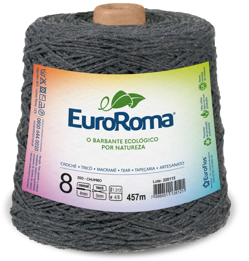 BARBANTE N°8 EURO ROMA 457M/600 g BARBANTE N°8 EURO ROMA 457M/600 g