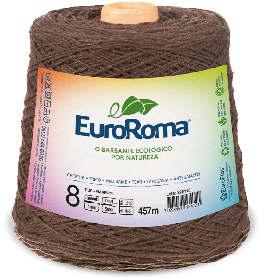 BARBANTE N°8 EURO ROMA 457M/600 g BARBANTE N°8 EURO ROMA 457M/600 g