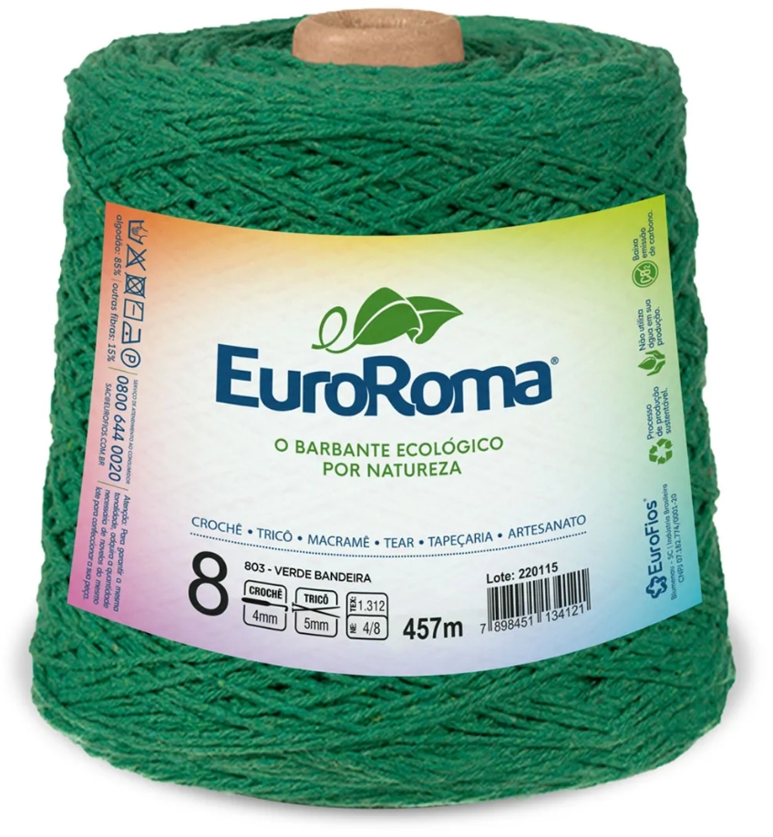 BARBANTE N°8 EURO ROMA 457M/600 g BARBANTE N°8 EURO ROMA 457M/600 g