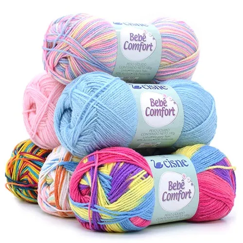 FIO P/TRICO BEBE COMFORT 100G FIO P/TRICO BEBE COMFORT 100G