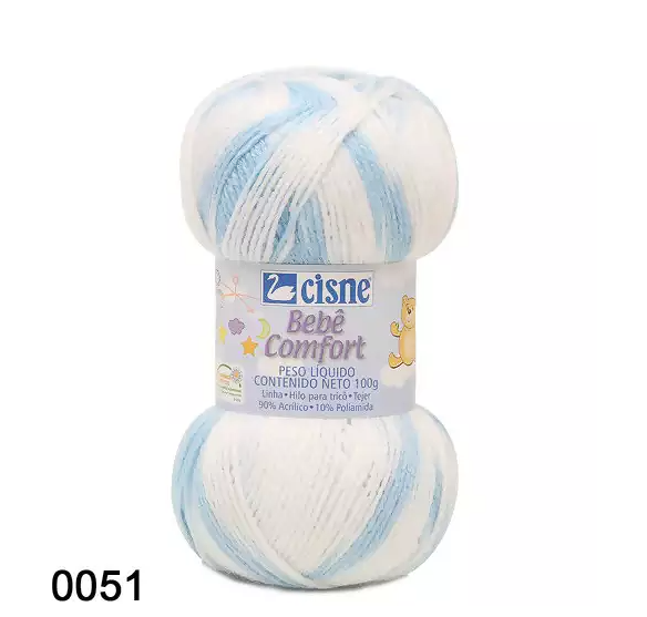 FIO P/TRICO BEBE COMFORT 100G FIO P/TRICO BEBE COMFORT 100G