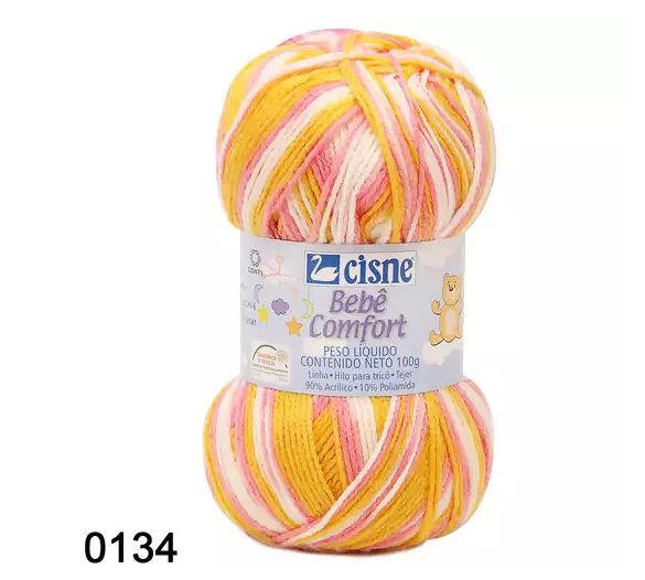FIO P/TRICO BEBE COMFORT 100G FIO P/TRICO BEBE COMFORT 100G