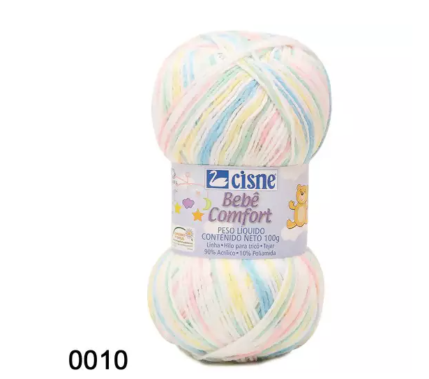 FIO P/TRICO BEBE COMFORT 100G FIO P/TRICO BEBE COMFORT 100G