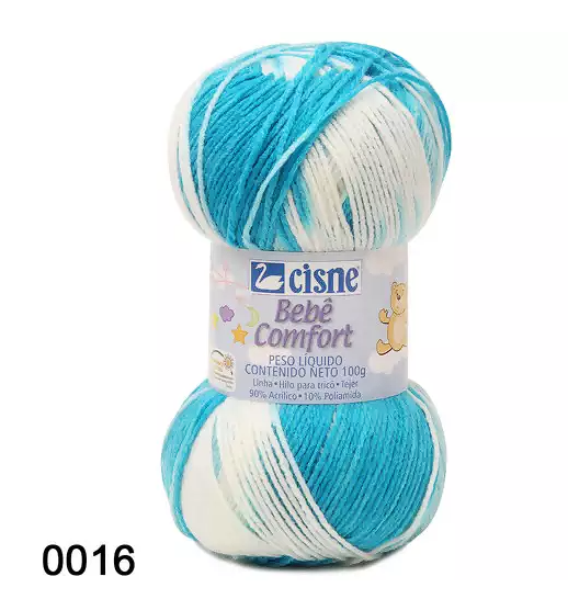 FIO P/TRICO BEBE COMFORT 100G FIO P/TRICO BEBE COMFORT 100G