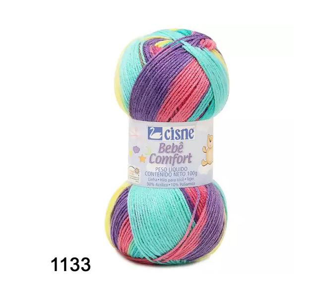FIO P/TRICO BEBE COMFORT 100G FIO P/TRICO BEBE COMFORT 100G