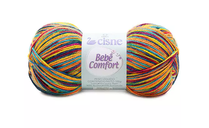 FIO P/TRICO BEBE COMFORT 100G FIO P/TRICO BEBE COMFORT 100G
