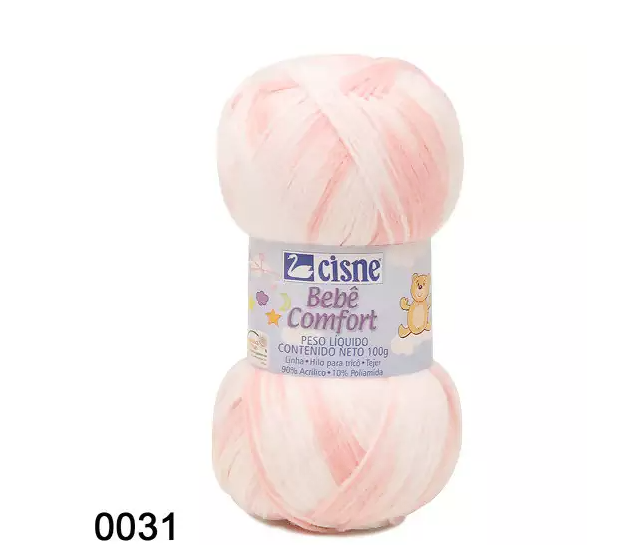 FIO P/TRICO BEBE COMFORT 100G FIO P/TRICO BEBE COMFORT 100G