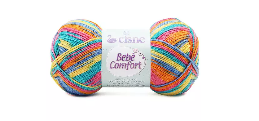 FIO P/TRICO BEBE COMFORT 100G FIO P/TRICO BEBE COMFORT 100G
