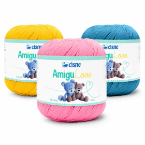 FIO CROCHE AMIGULOVE 170M CISNE