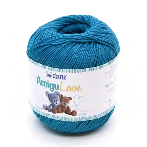 FIO CROCHE AMIGULOVE 170M CISNE FIO CROCHE AMIGULOVE 170M CISNE
