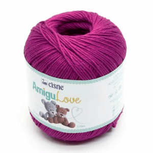 FIO CROCHE AMIGULOVE 170M CISNE