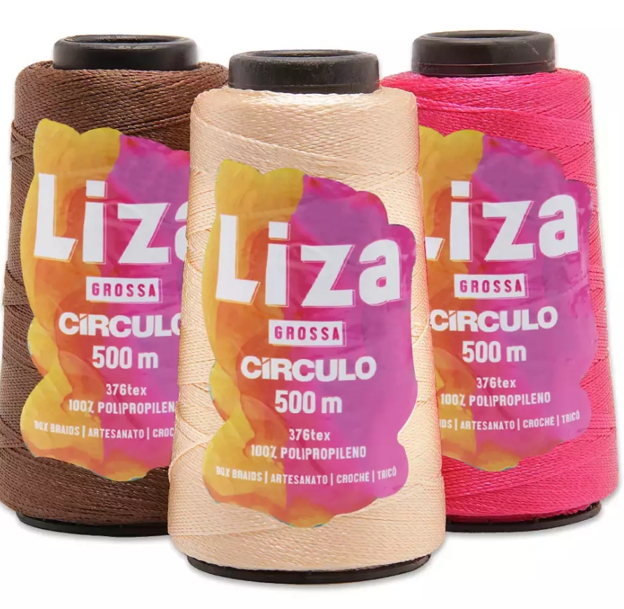 LINHA LIZA GROSSA 500M CIRCULO LINHA LIZA GROSSA 500M CIRCULO