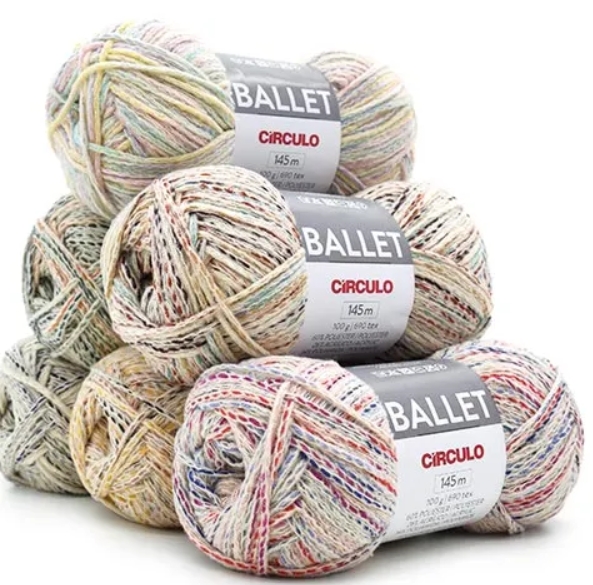 FIO BALLET CIRCULO 100G FIO BALLET CIRCULO 100G