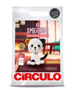 KIT AMIGURUMI CAES/GATOS CIRCULO
